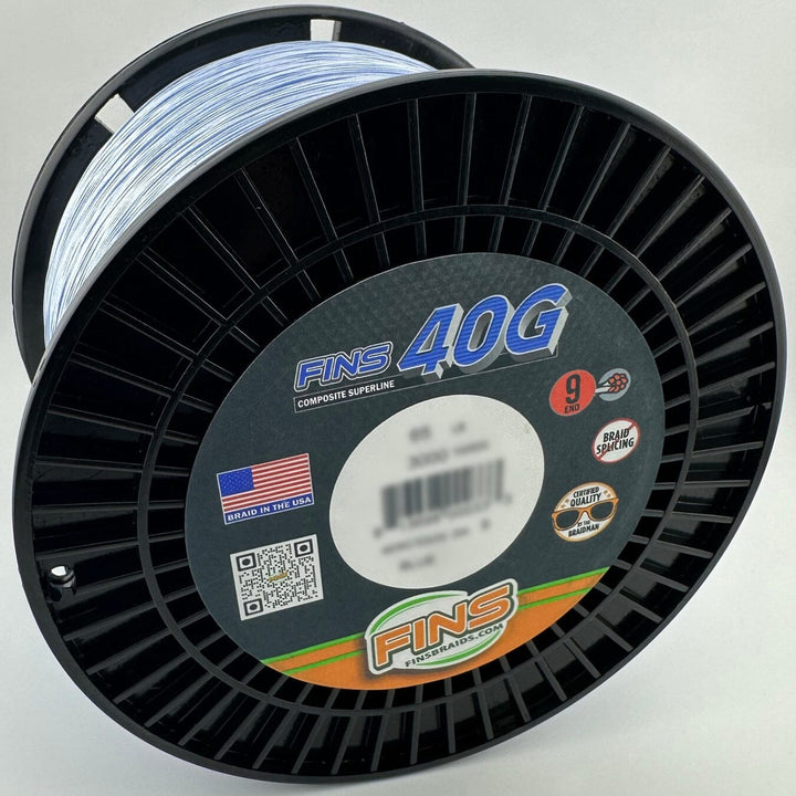 40G Fishing Braid 15-50lb. Fishing Line FINS Braids 