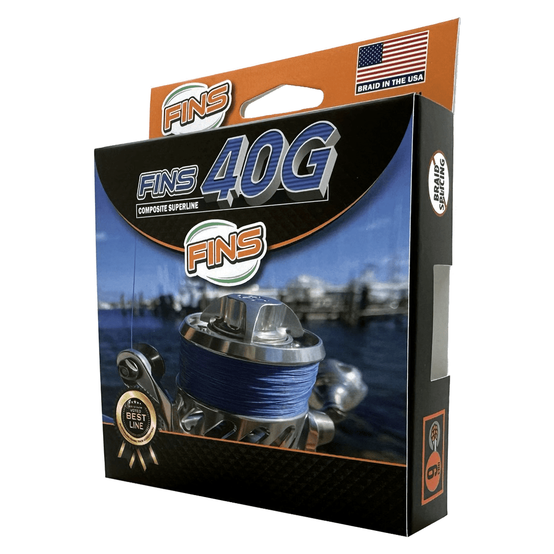 40G Fishing Braid 15-50lb. Fishing Line FINS Braids 