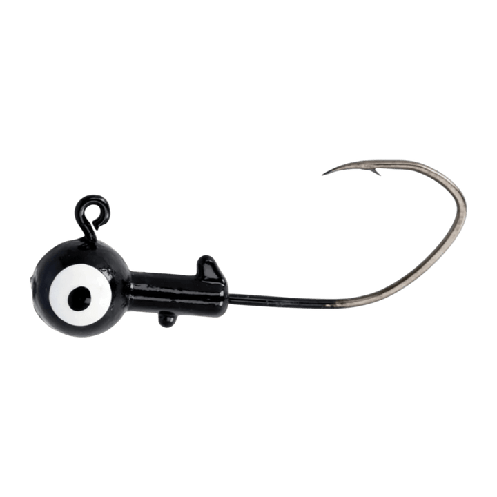 Eagle Claw - Pro-V Ball Head Jig Eagle Claw Black 1/16oz 