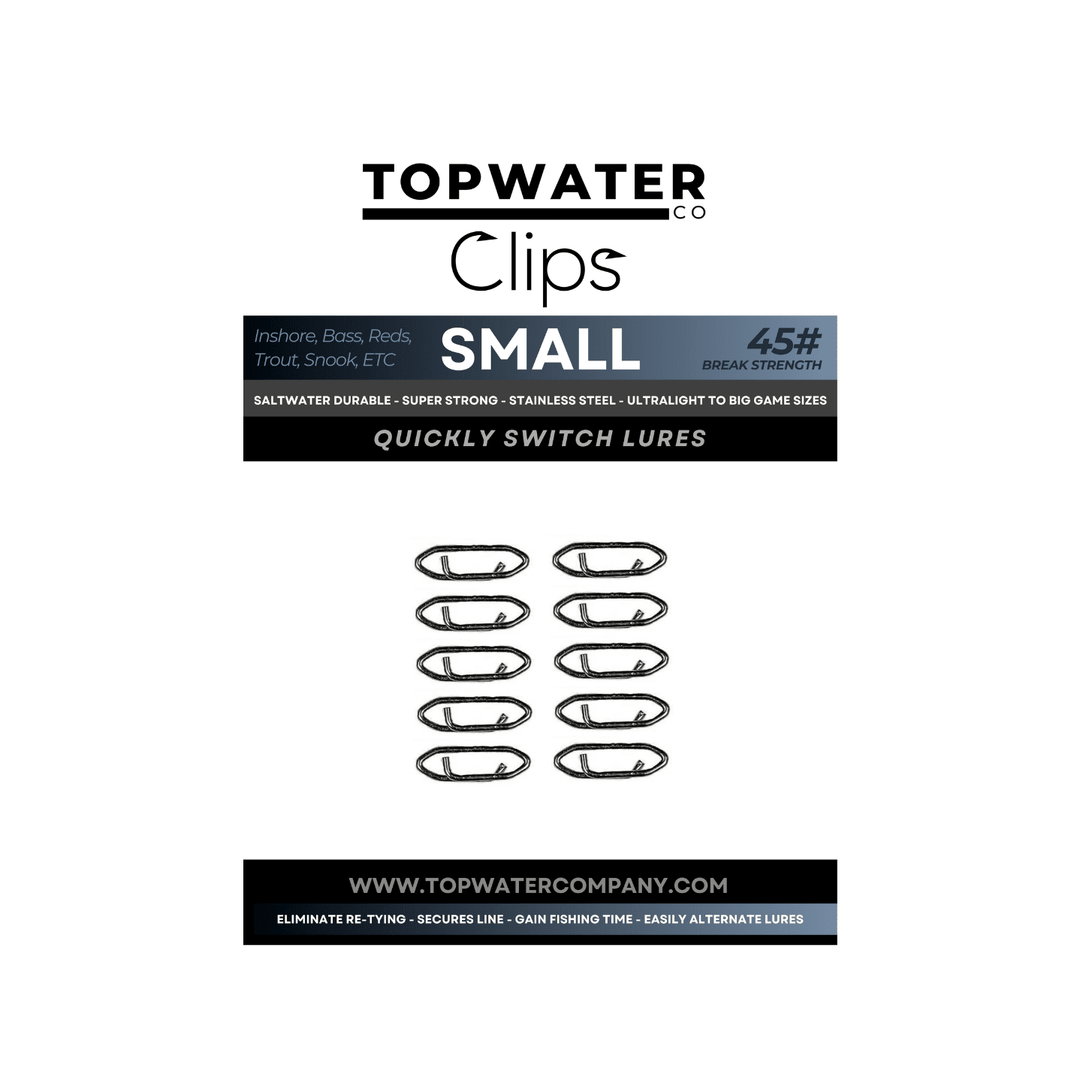 Small Speed Clips (45lbs) Topwater Co 