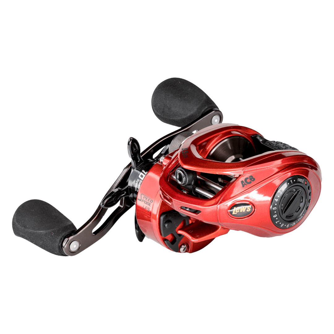 Lew's HyperSpeed LFS Low-Profile Baitcast Reel Lew's Fishing Right-Hand 9.5:1 