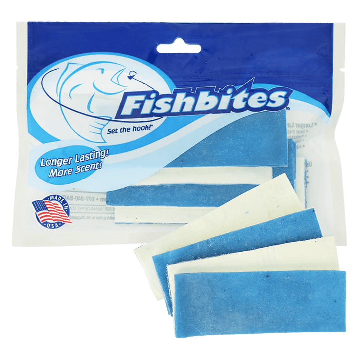 Fishbites E-Z Pro Fishbites Squid Blue/White 