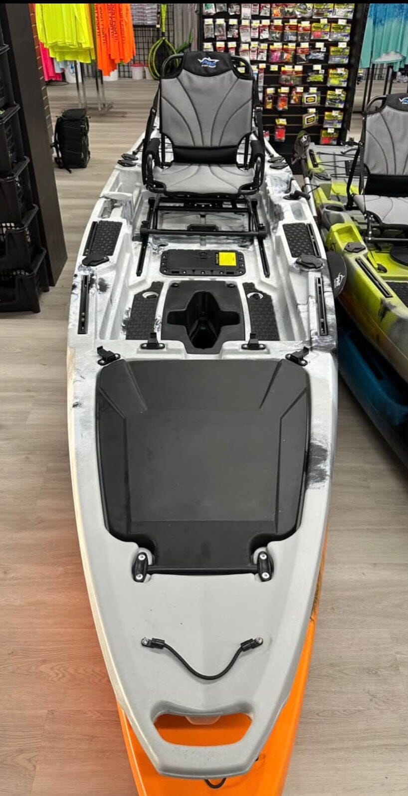 Pro Fish Gear - Fin Stalker 130 Pedal Drive Kayak Kayaks Line Cutterz 