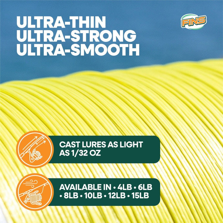 BFS Ultralight Fishing Braid Fishing Line FINS Braids 