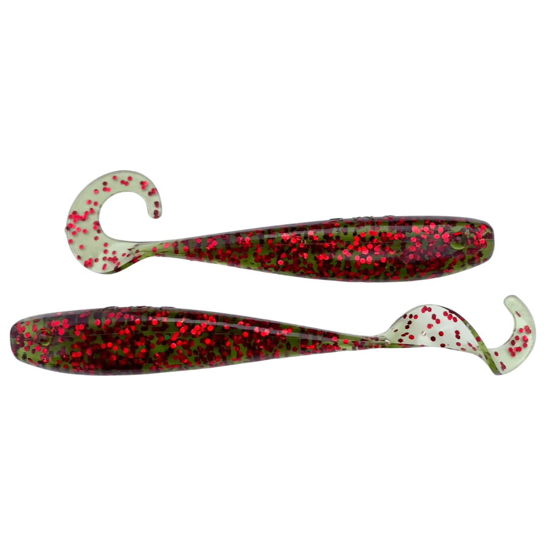 A.M. Fishing - Garlic Infused Soft Plastics, Size: 4in