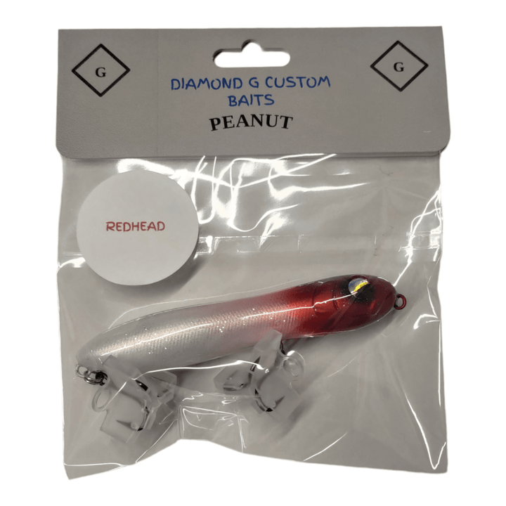 Diamond G Custom Baits - Peanut Diamond G Custom Baits Redhead 