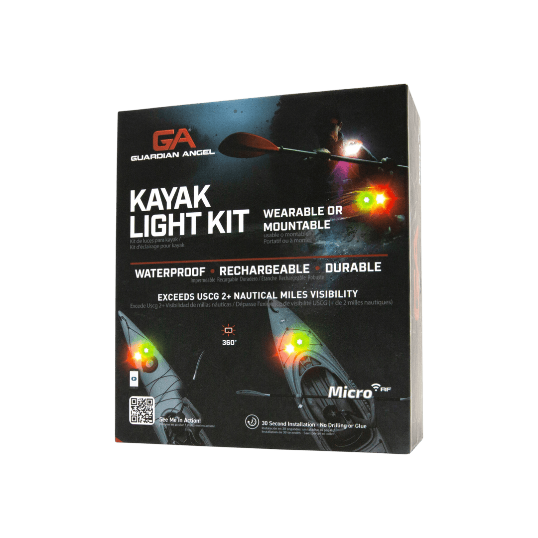 Guardian Angel Kayak Safety Light Kit with Remote Guardian Angel Devices 