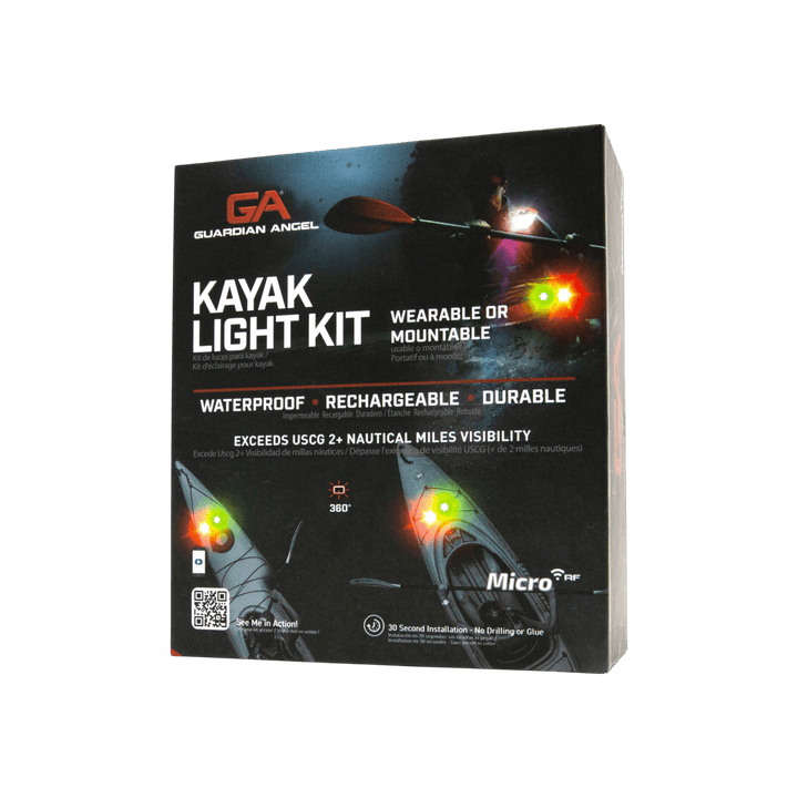 Guardian Angel Kayak Safety Light Kit with Remote Guardian Angel Devices 