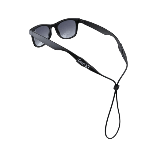 Cablz - Silicone Sunglass Retainer Cablz Black XL End 