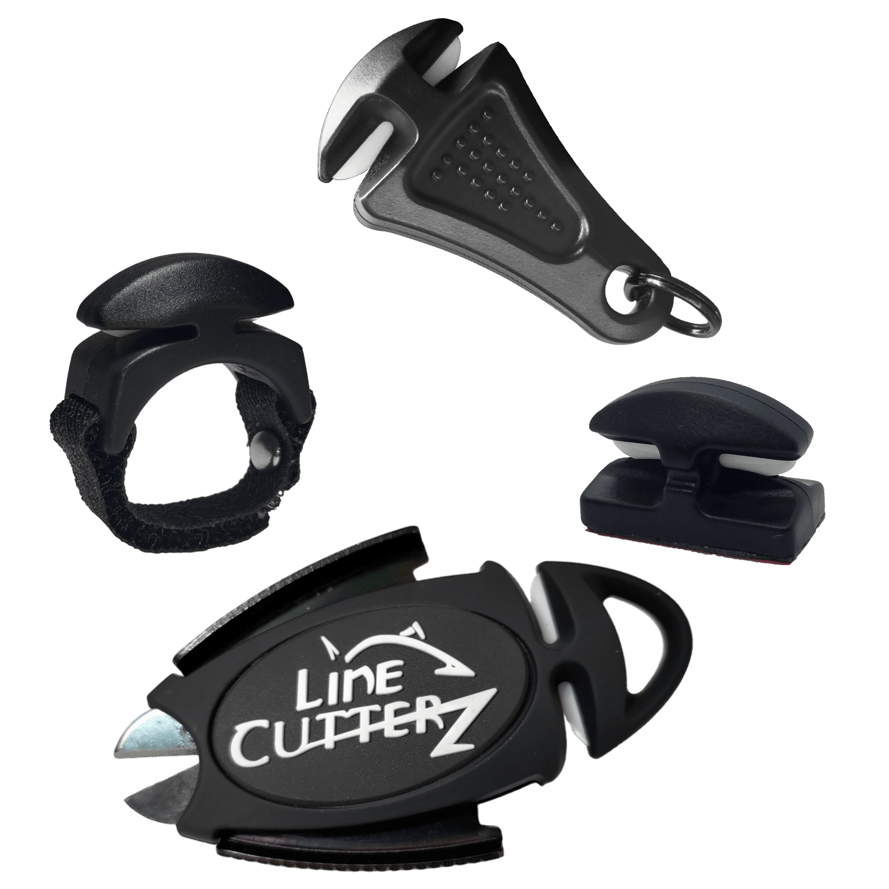 Line Cutterz Black Ring Fishing Line Cutter – My Bait Shop, LLC