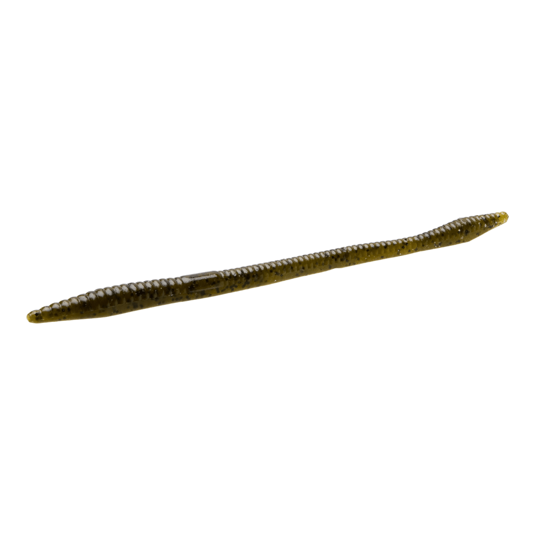 Zoom - Trick Worm Zoom Bait Company Green Pumpkin 20 