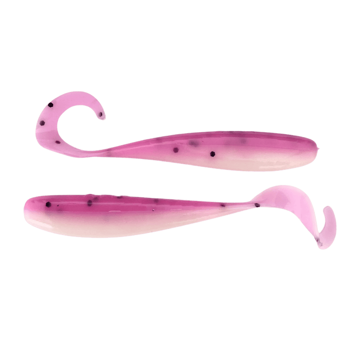 A.M. Fishing - Garlic Infused Soft Plastics Lure A.M. Fishing 3in - 12pk Pink Punch 