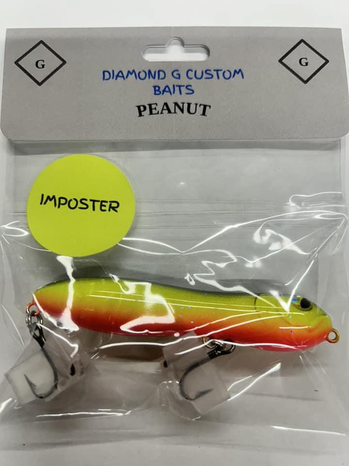 Diamond G Custom Baits - Peanut Diamond G Custom Baits Imposter 