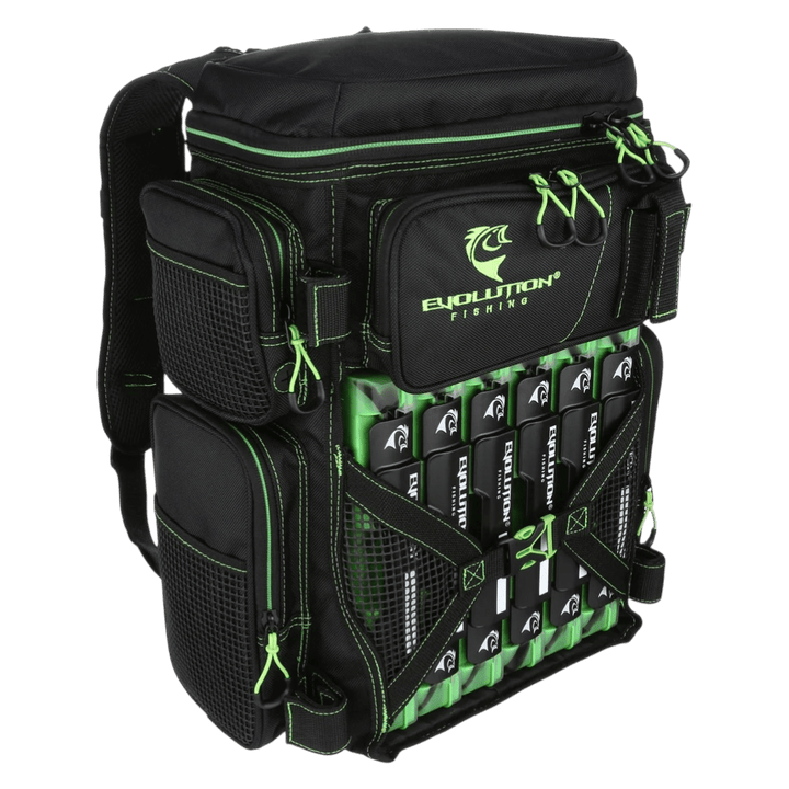 Evolution - Drift Series Tackle Backpack - 3600 Tackle Storage Evolution Outdoor Green 