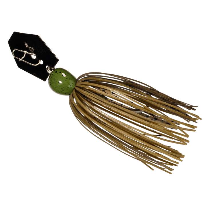 Z-Man - ChatterBait MiniMax Lure Z-Man Fishing Products 3/8oz Green Pumpkin 