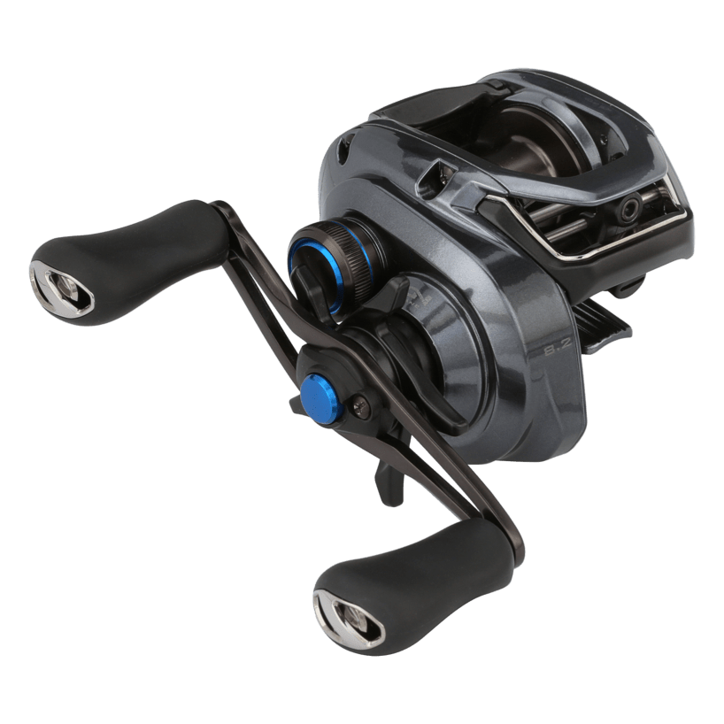 Shimano - SLX 70 A Low-Profile Baitcast Reel Shimano Right-Hand 8.2:1 