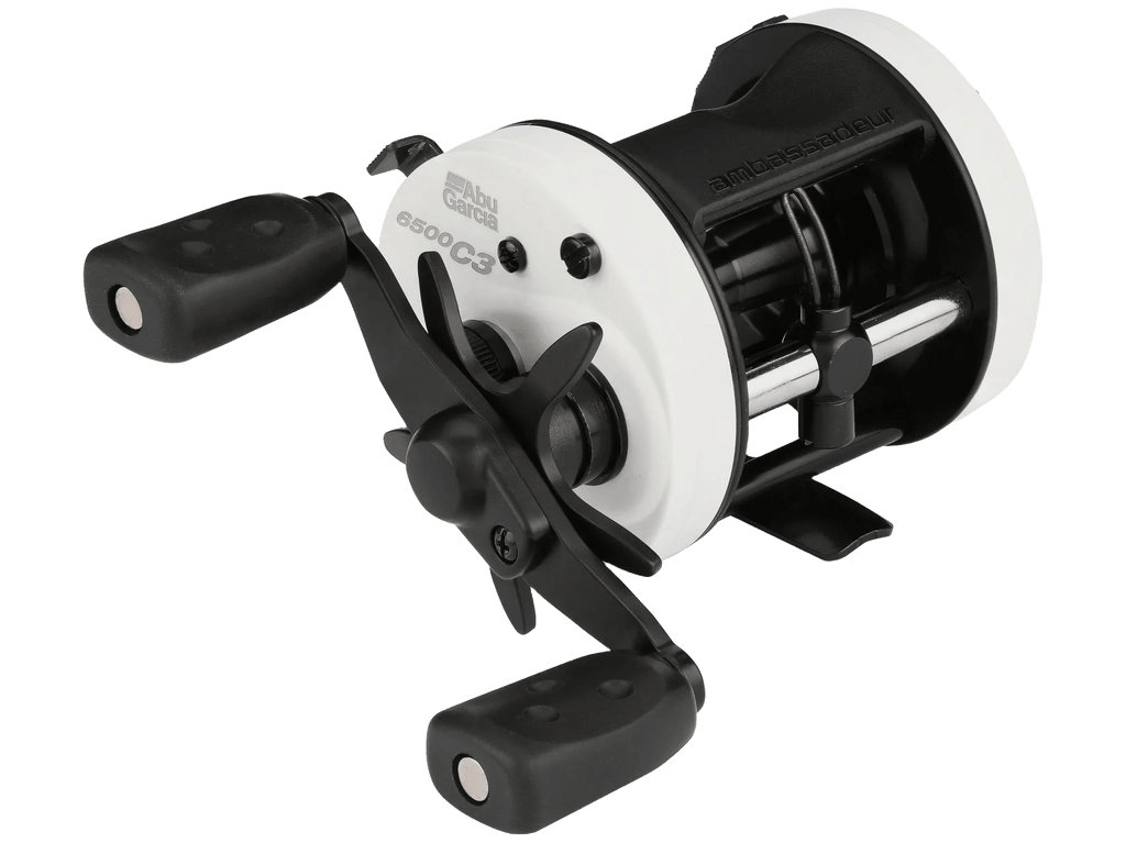Abu Garcia - "The White Edition" Ambassadeur C3 Round Baitcast Reel  Line  Cutterz