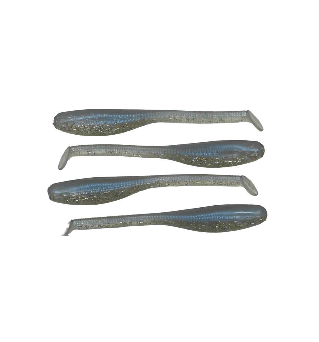Down South Lures Lure Down South Lures Southern Shad (4.5") Pure Blue Moon 
