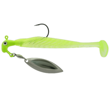 Blakemore - Yum Runner Underspin Lure Blakemore 1/4oz Chartreuse Clear Shad 