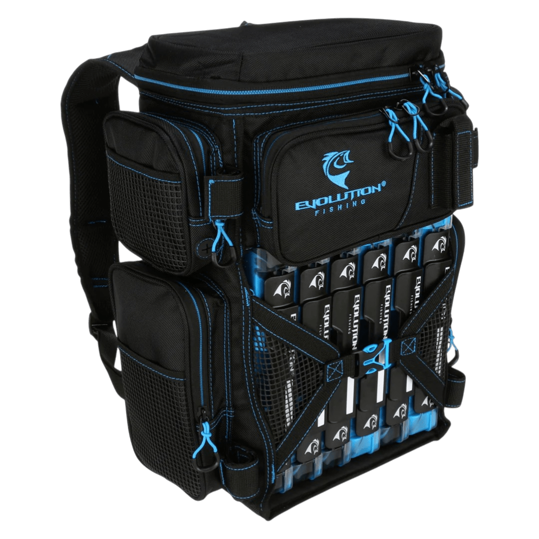 Evolution - Drift Series Tackle Backpack - 3600 Tackle Storage Evolution Outdoor Blue 
