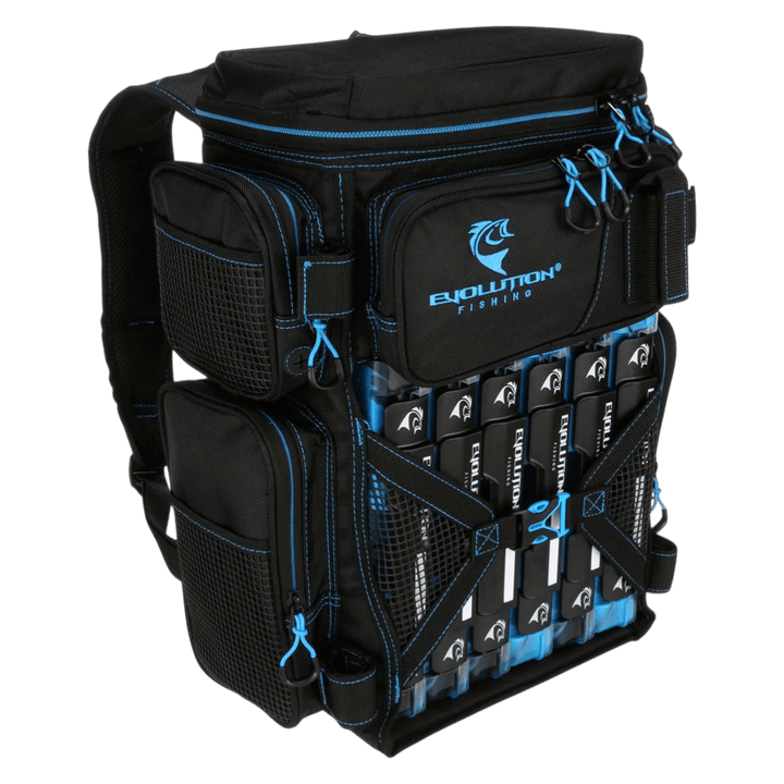 Evolution - Drift Series Tackle Backpack - 3600 Tackle Storage Evolution Outdoor Blue 