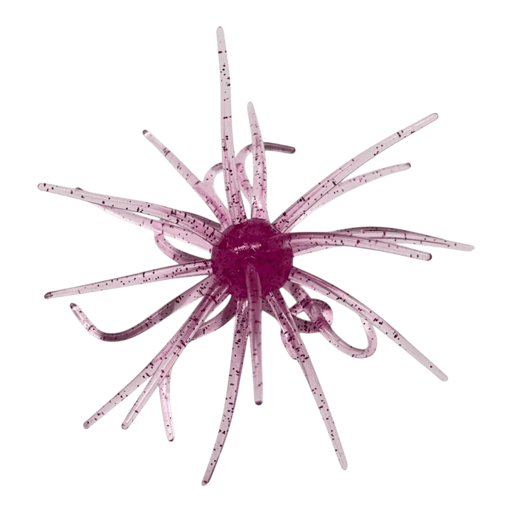 Pro Fish Gear 20MM Urchin Soft Plastic Bass Baits: Bass Buffet Collection Lure Line Cutterz Cotton Candy 