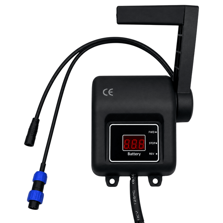 Pro Fish Gear Drop-In Electric Pod Motor System – 12V/24V Hand Throttle Motor for Fin Stalker & Fin Finder Kayaks Vessels Line Cutterz 