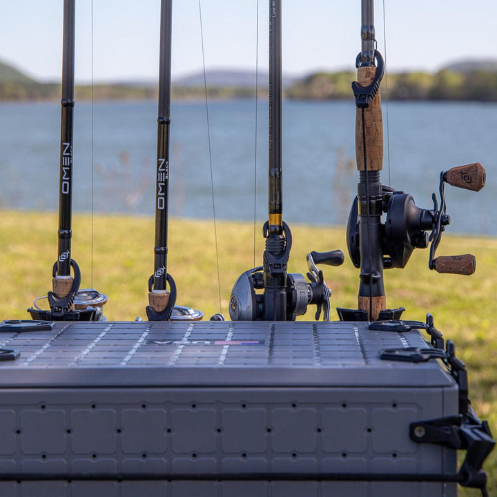 BlackPak Pro Kayak Fishing Crate - 13" x 16", Battleship Grey YakAttack 