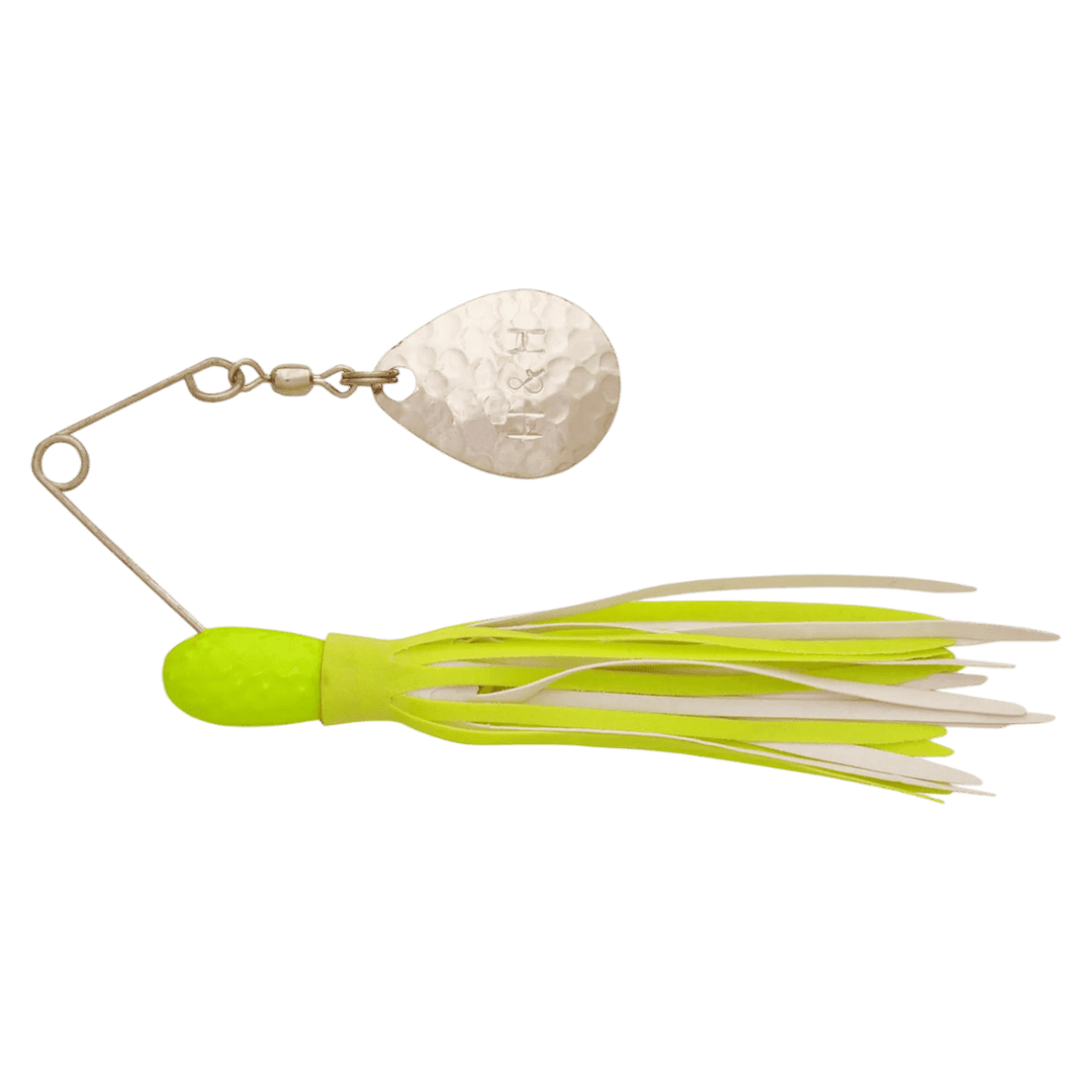 company fishing lure Original H&H Spinner Lure – Line Cutterz