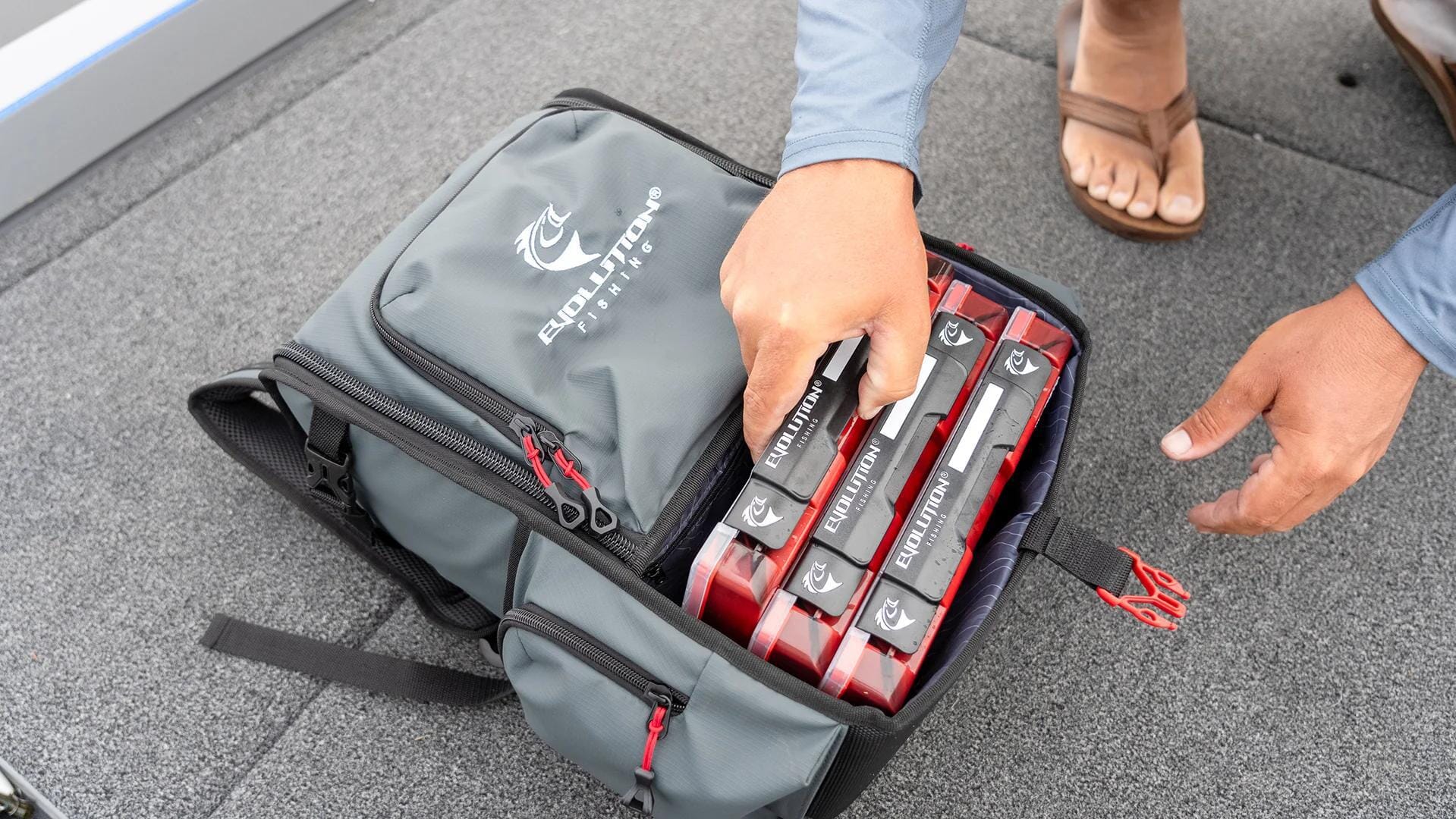 Evolution - Largemouth 3.0 Tackle Backpack – Line Cutterz