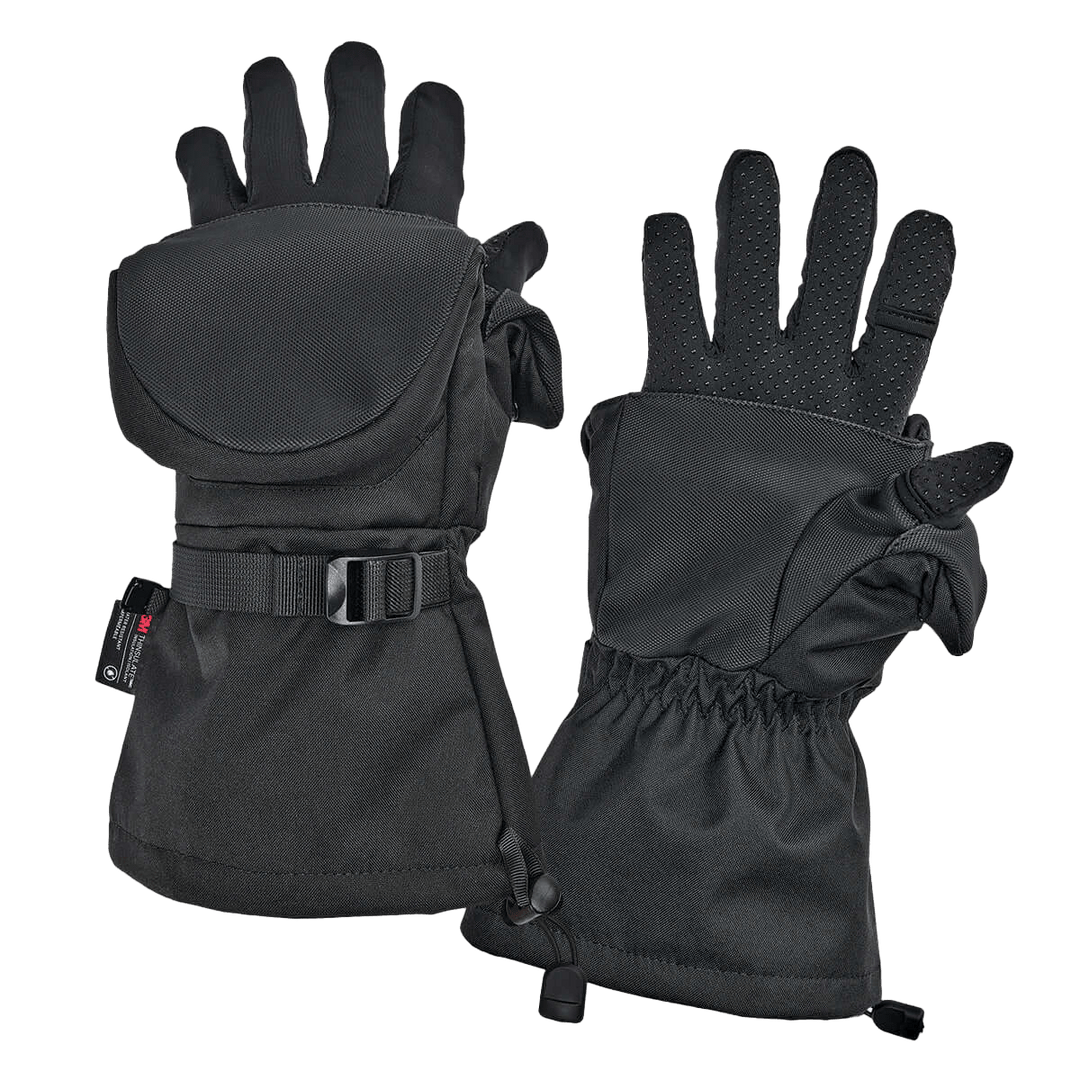 Striker® Crossover Flip Mitt Clothing Striker Black S 