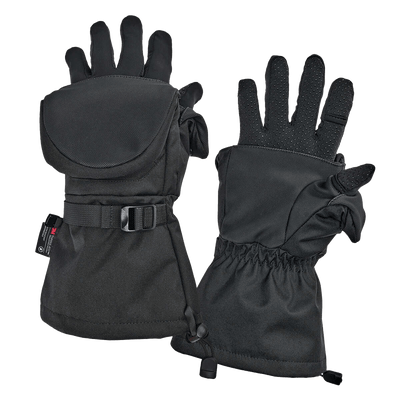 Striker® Crossover Flip Mitt Clothing Striker Black S 