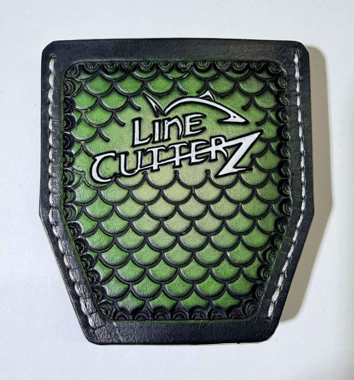 "Limited-Edition" Line Cutterz Elite Pliers with Leather Sheath Tools Line Cutterz Green #37 