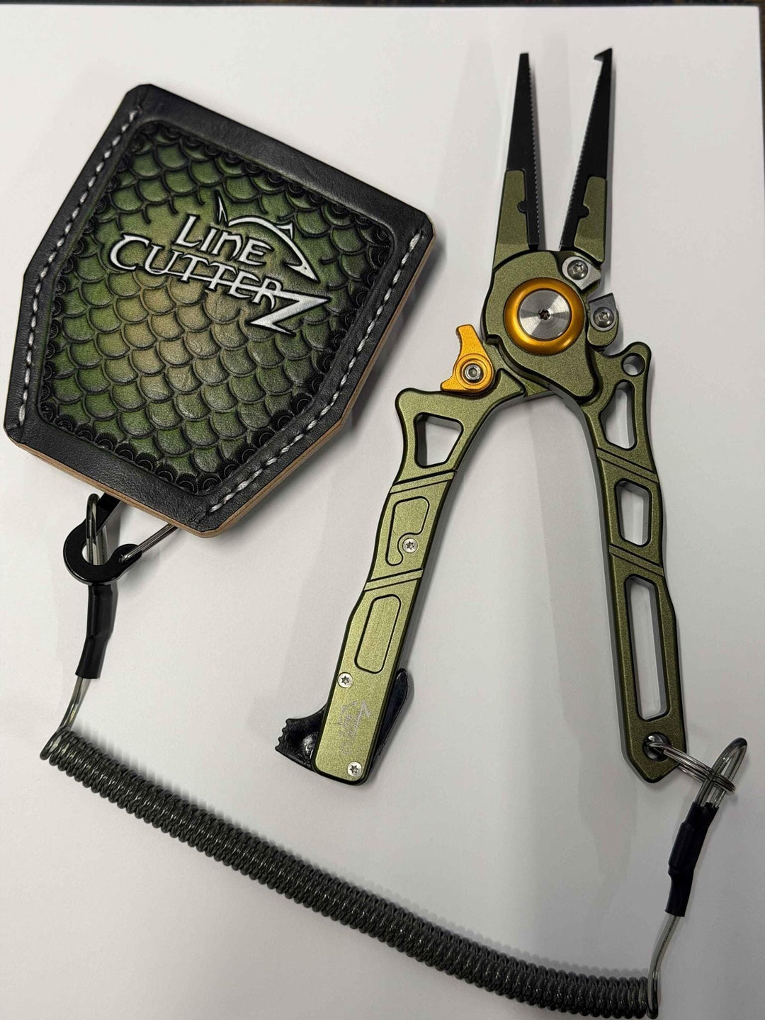 "Limited-Edition" Line Cutterz Elite Pliers with Leather Sheath Tools Line Cutterz 