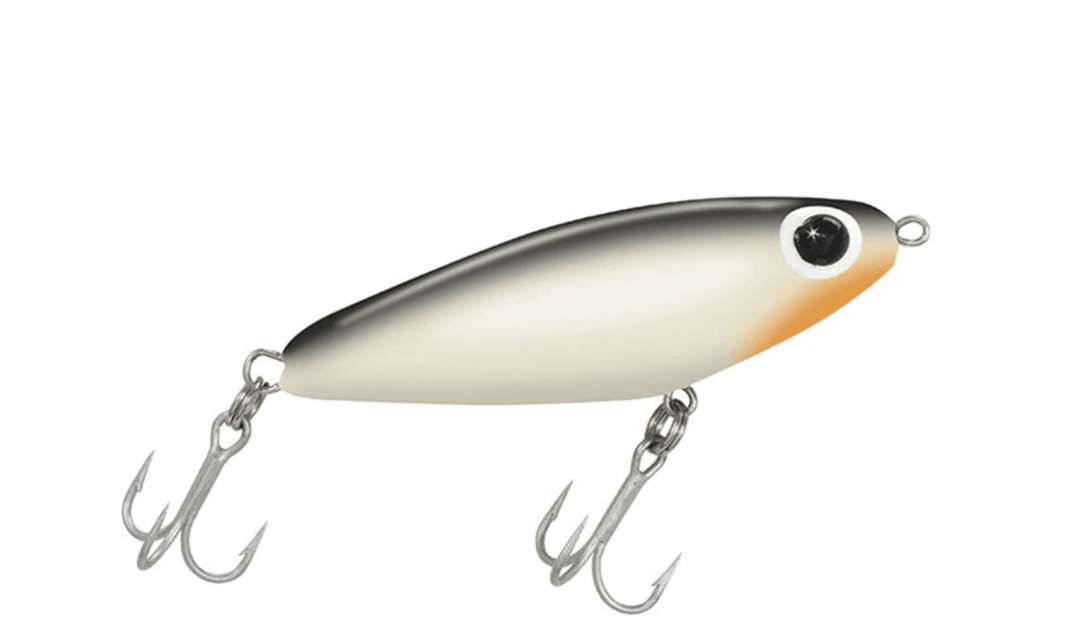 Paul Brown's Soft-Dine Suspending Twitchbait Lure Mirrolure Pearl Black Back 