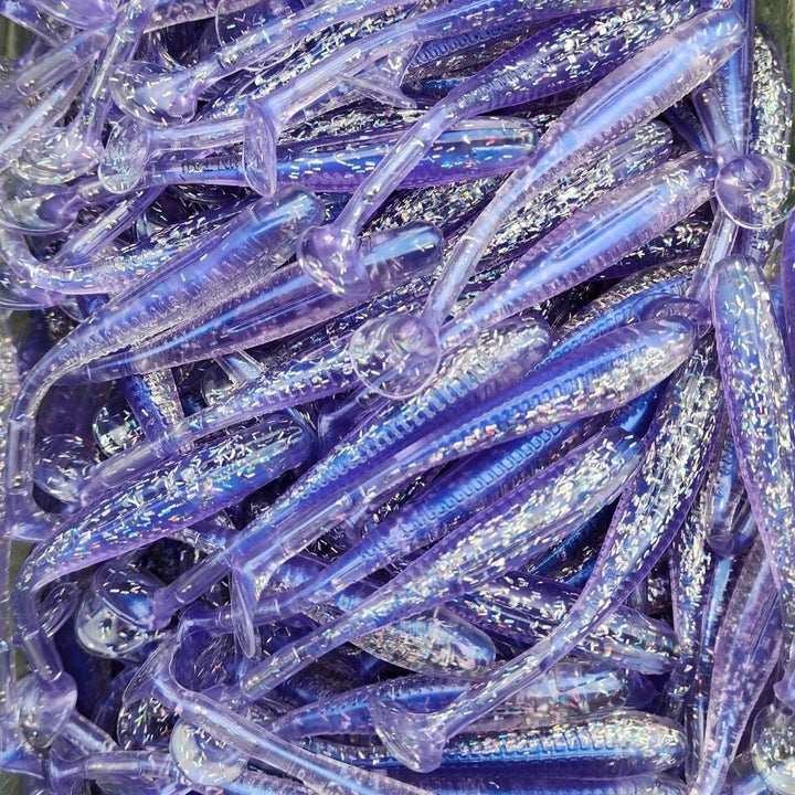 Knockin Tail Lures - 4 inch - Built-In Tail Rattle! - 6pk Lure Knockin Tail Lures Opening Night 