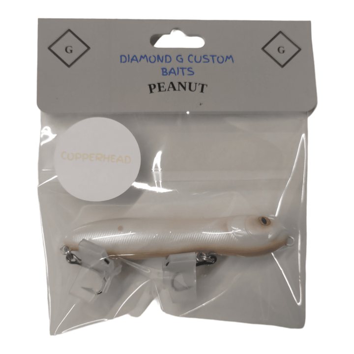 Diamond G Custom Baits - Peanut Diamond G Custom Baits Copperhead 