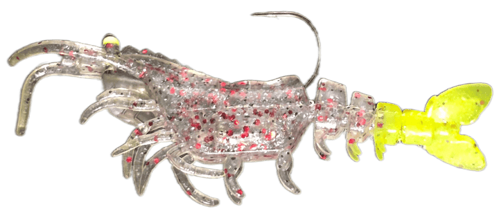Knockin Shrimp Knockin Tail Lures Ragin Pepper 3" 1/4oz