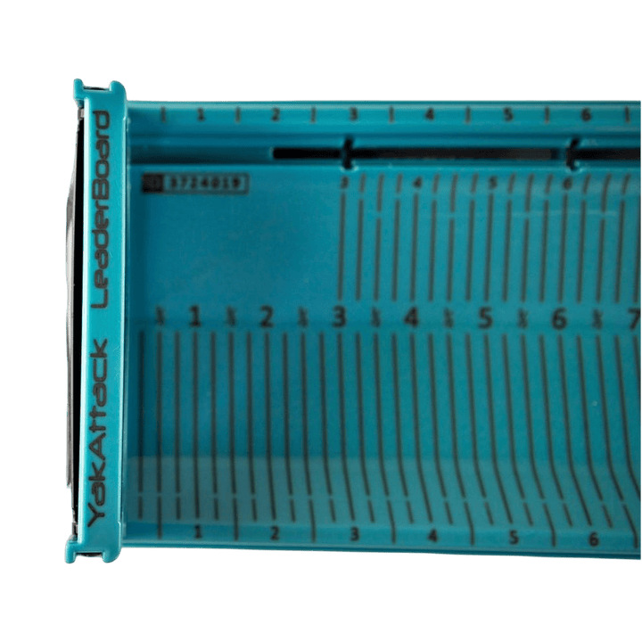 LeaderBoard - 28" Measuring Board with Built-In Identifier Holders and Cull Tabs, Glacier Blue YakAttack 