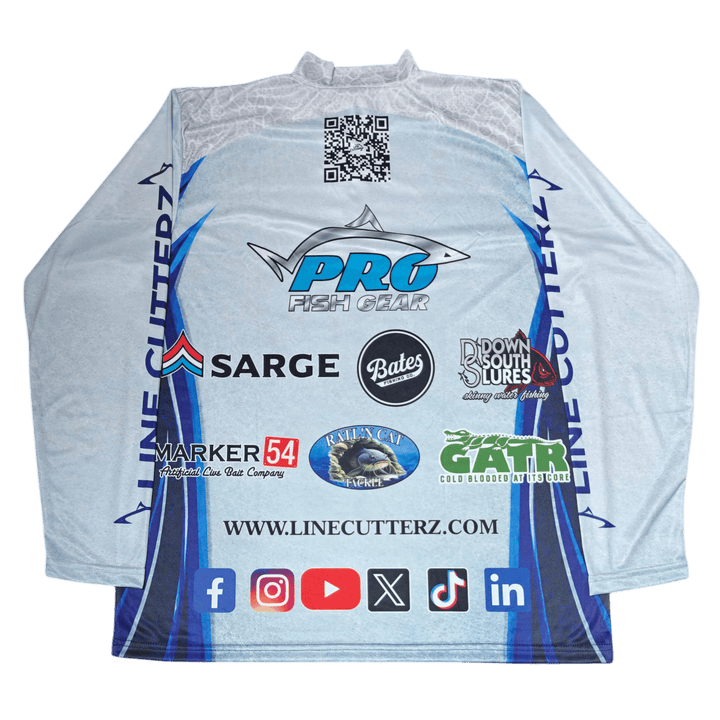 Line Cutterz™ Performance Fishing Jersey Shirts Line Cutterz 