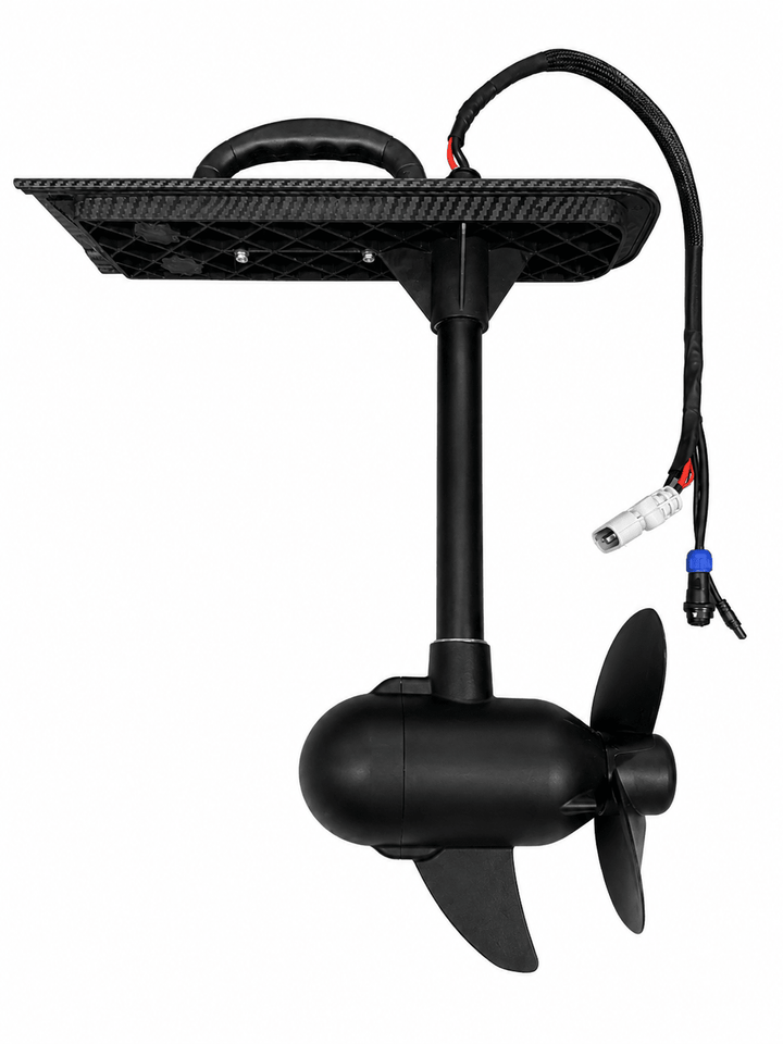 Pro Fish Gear Drop-In Electric Pod Motor System – 12V/24V Hand Throttle Motor for Fin Stalker & Fin Finder Kayaks Line Cutterz 