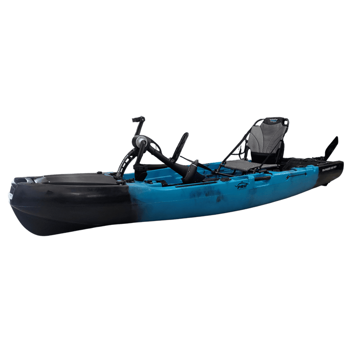 Pro Fish Gear - Fin Finder 105 Pedal Drive Kayak Kayaks Line Cutterz Vortex Blue 