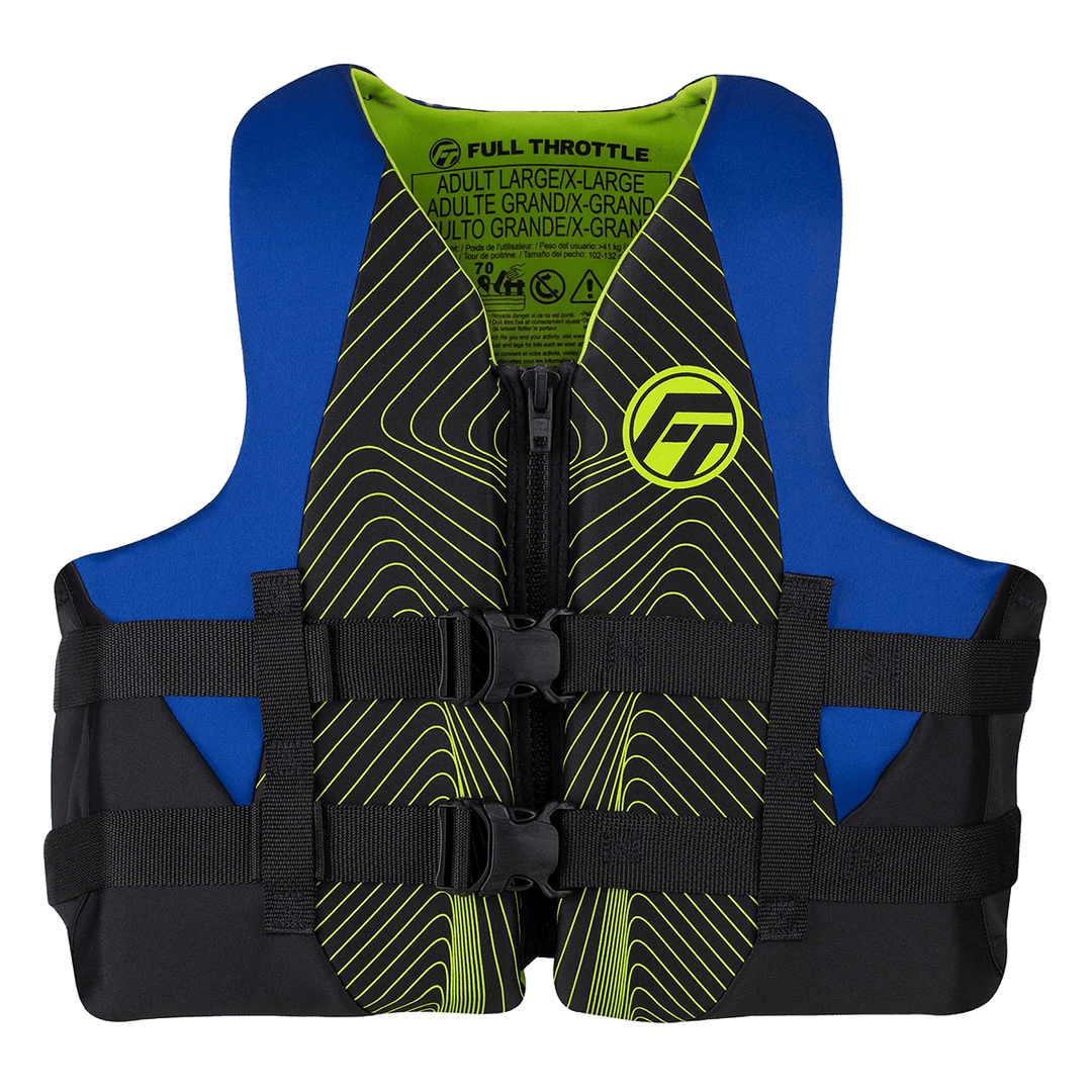 Full Throttle - Adult Rapid-Dry Life Jacket Full Throttle Watersports 