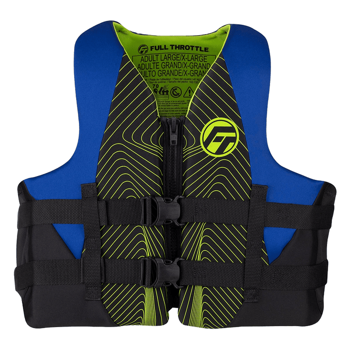 Full Throttle - Adult Rapid-Dry Life Jacket Full Throttle Watersports 