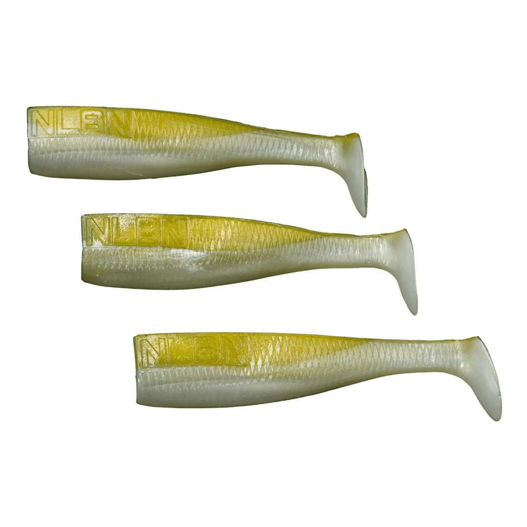 NLBN - 5" Paddle Tail NLBN Green Back 