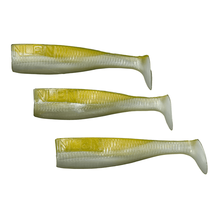 NLBN - 5" Paddle Tail NLBN Green Back 