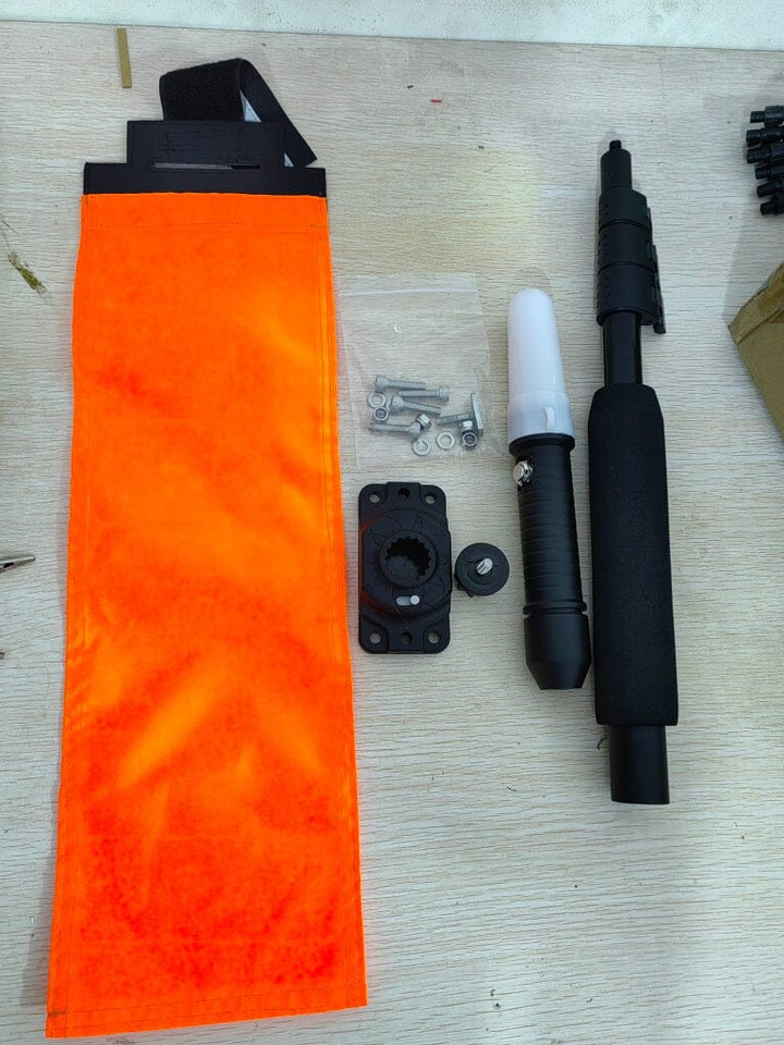 BeaconFlex - Telescopic Visibility Safety Light/Flag System General Accessories YakGadget, LLC 
