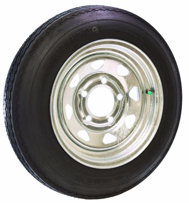 Malone Autoracks Spare Tire for MicroSport™ Trailer - 12" Galvanized - Includes Lockable Attachment Line Cutterz 
