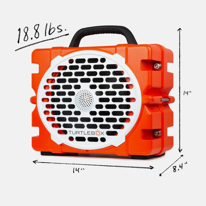 TURTLEBOX Grande Waterproof Portable Big Speaker Accessories Turtlebox 