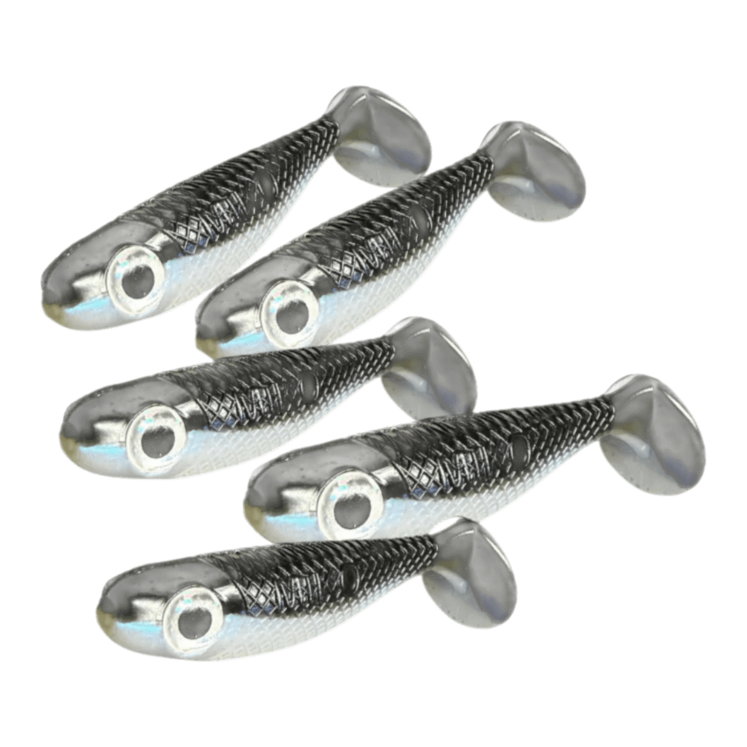 Miko Lures Swimbaits Lure Miko Lures 3" Black Smoke 